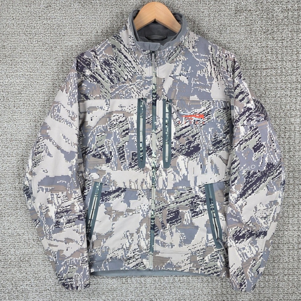 Sitka Gear Mens Soft Shell Jacket Optifade Elevated II Camo Medium